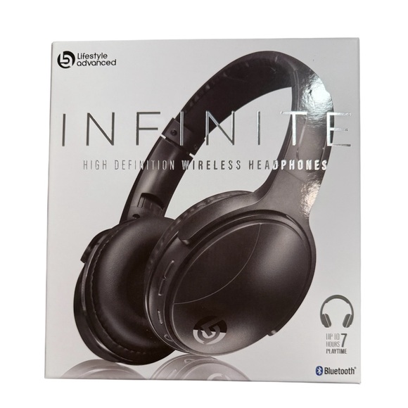 Lifestyle Advanced Other - Lifestyle Advanced Infinite Wireless Bluetooth High Definition Headphones Black